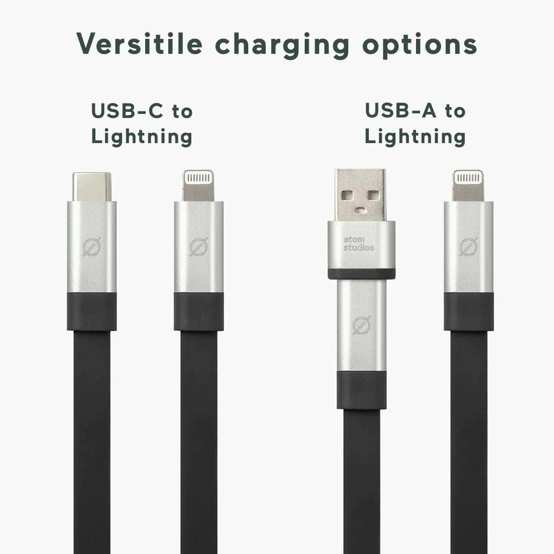 Cablu Atom Studios USB C-USB C Incarcare Rapida Turbo 1.8m - Negru - 4 | YEO